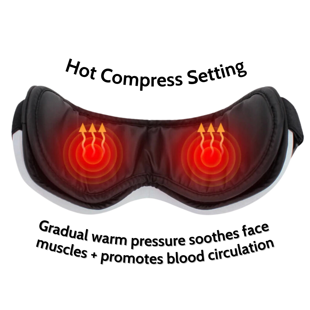 MellowMask™ - Heated Eye Massager for Relaxation & Headache Relief